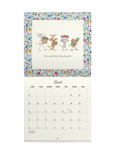 Twigseeds 2025 Calendar March