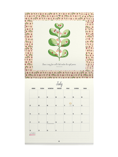 Twigseeds 2025 Calendar July