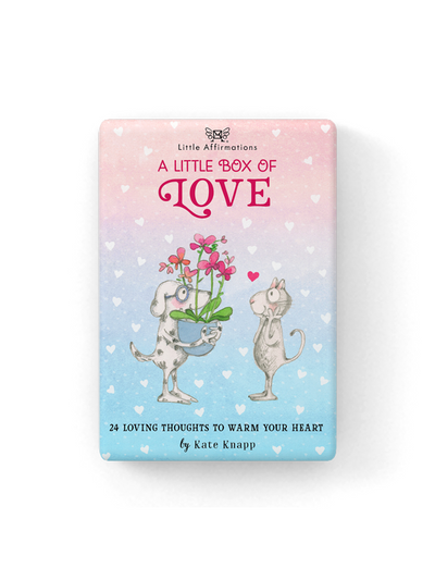 Twigseeds Affirmation Cards & Stand A Little Box of Love