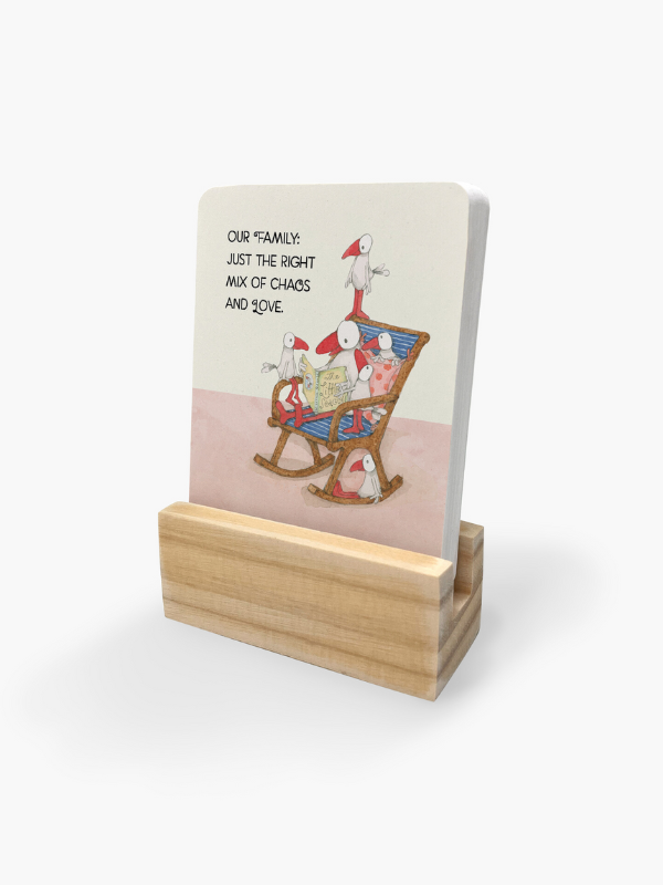 Twigseeds Affirmation Cards & Stand Family