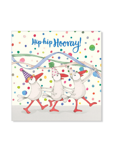 Twigseeds Hip-Hip Hooray! Greeting Card