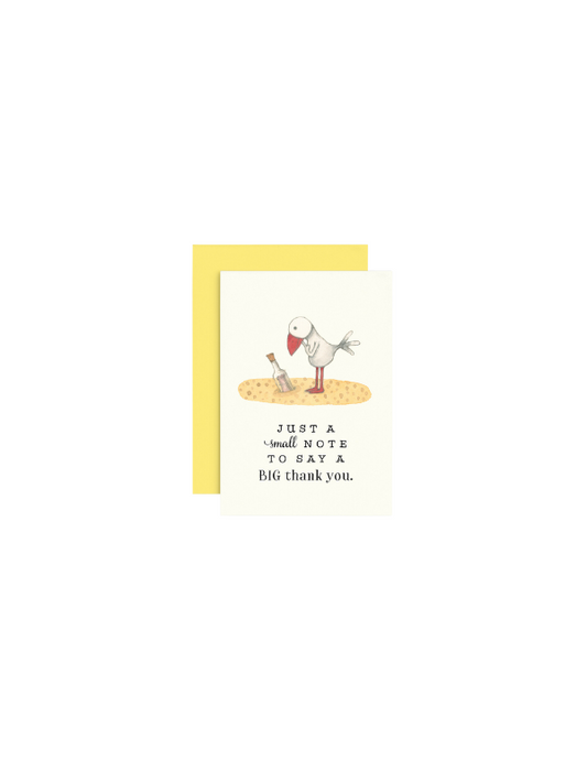 Twigseeds Just A Small Note Mini Card