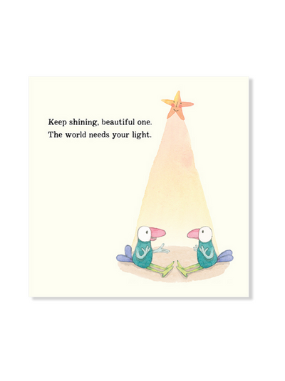 Twigseeds Keep Shining Beautiful One Card