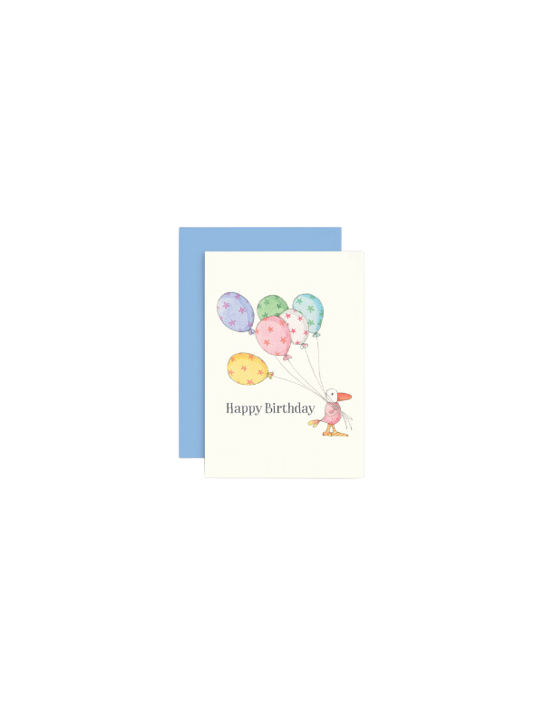 Twigseeds Mini Happy Birthday Balloon Card