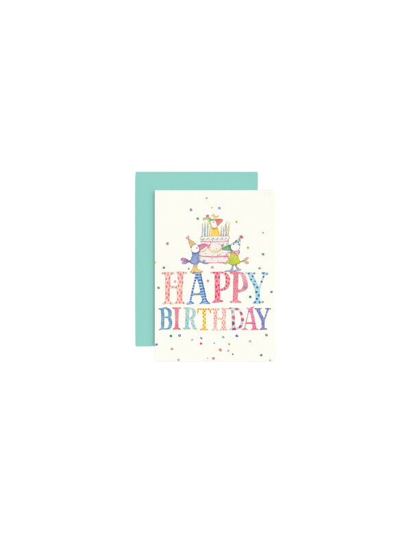 Twigseeds Mini Happy Birthday Card