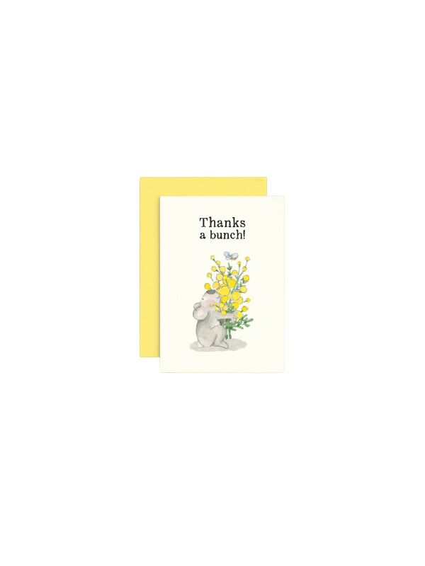Twigseeds Mini Thanks A Bunch! Card