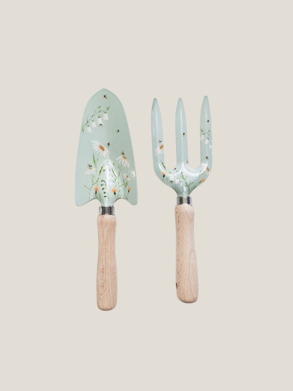 Urban Products Bee Meadow Garden Tool Set Green