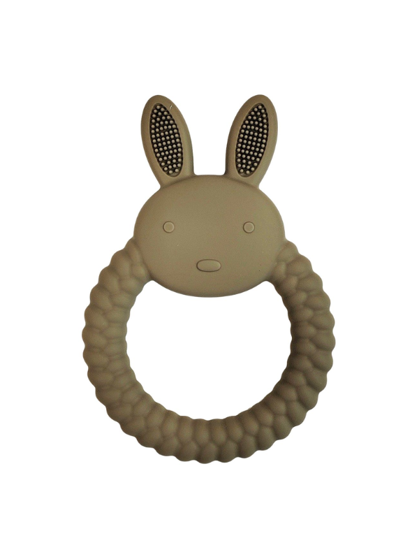 Urban Products Bunny Teether Ring Green