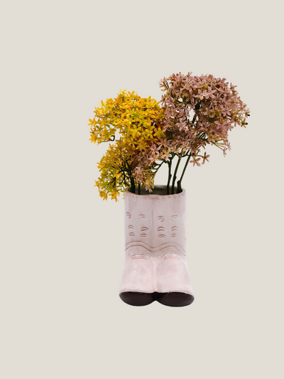 Urban Products Cowboy Boots Planter Pink Medium