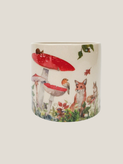 Urban Products Enchanted Garden Planter Red Small