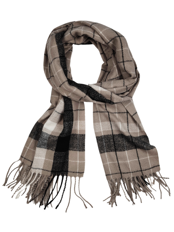 Urban Products Knox Scarf Grey & Charcoal