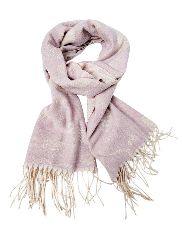 Urban Products Love & Kisses Scarf Pink