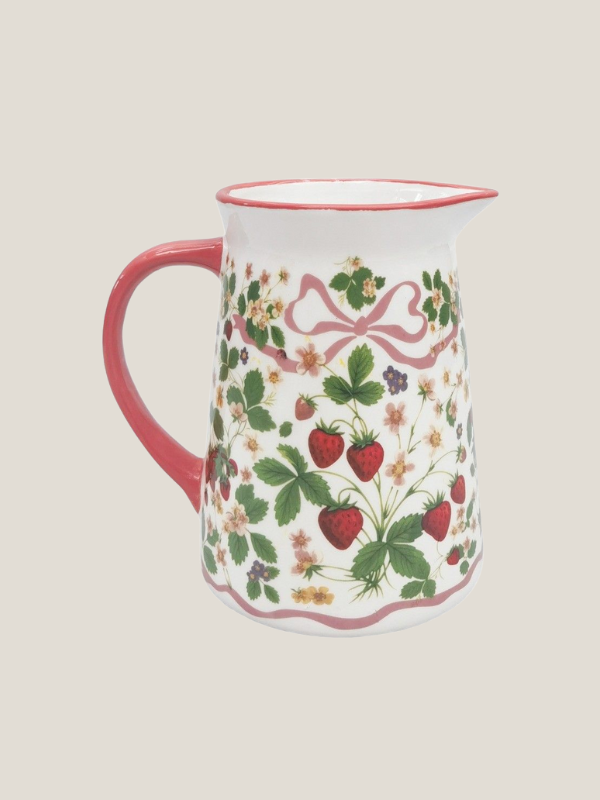 Urban Products Strawberry Fields Jug Red