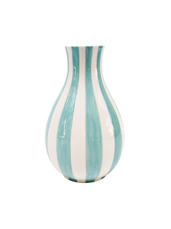 Urban Products Stripe Vase Blue