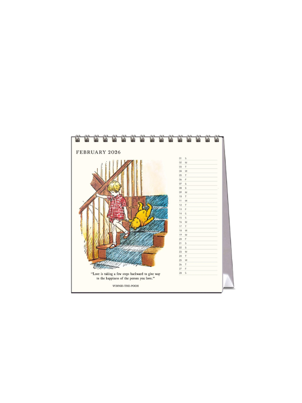 Vevoke 2026 Desk Calendar Winnie the Pooh