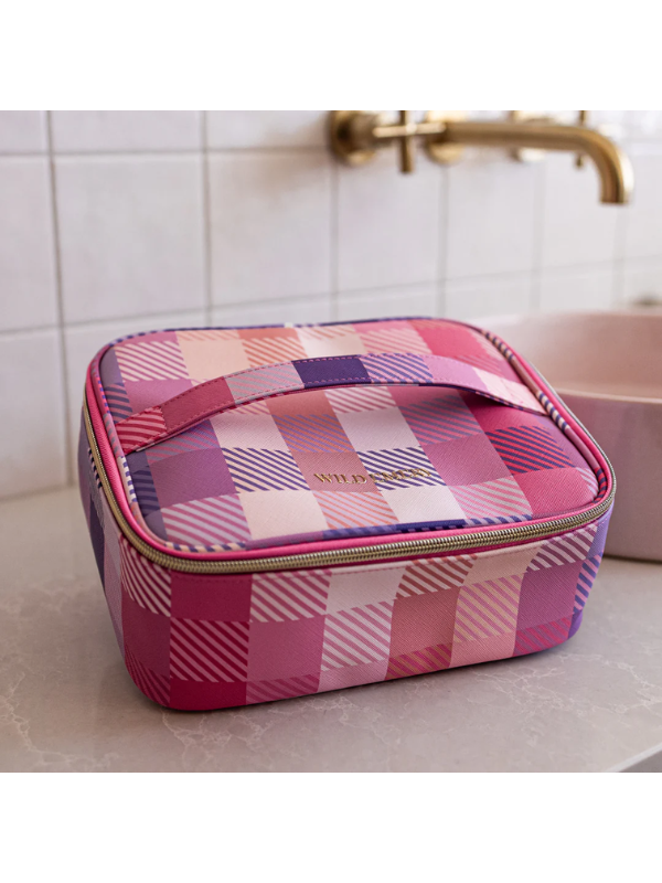 Wild Emery Toiletry Bag Pink Large