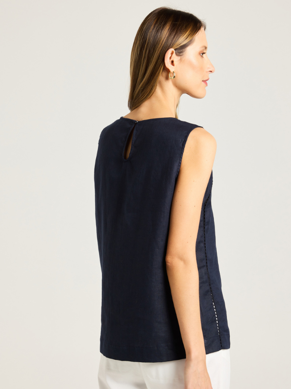 Yarra Trail Carina Tank Navy