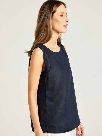 Yarra Trail Carina Tank Navy