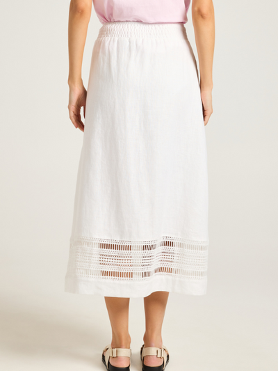 Yarra Trail Daisy Skirt White Back