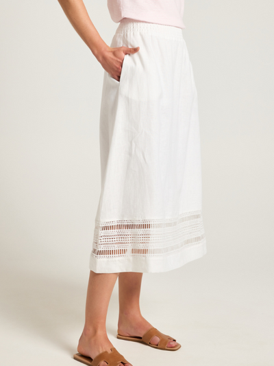 Yarra Trail Daisy Skirt White Side