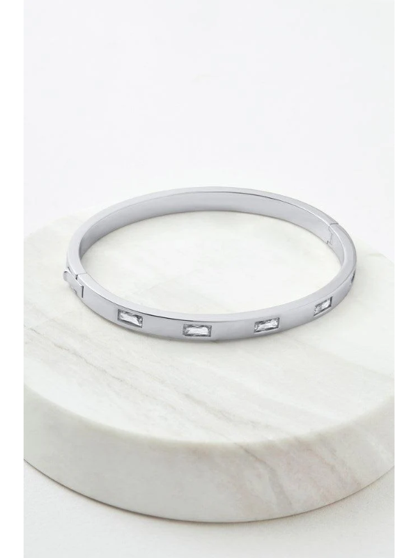 Zafino Ebony Bracelet Silver