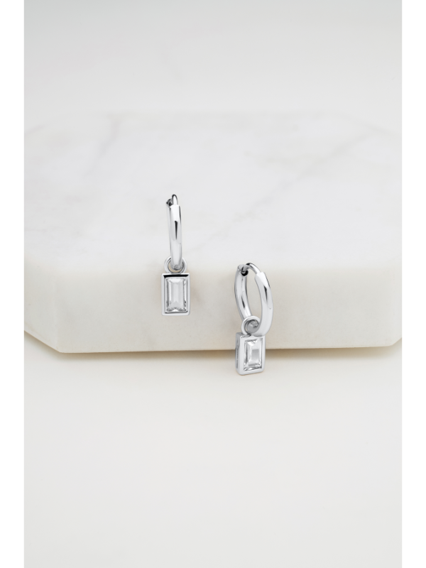 Zafino Harlow Earrings Silver