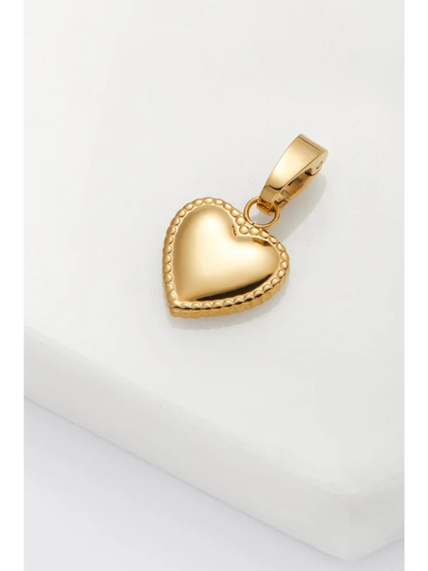 Zafino Heart Charm Gold