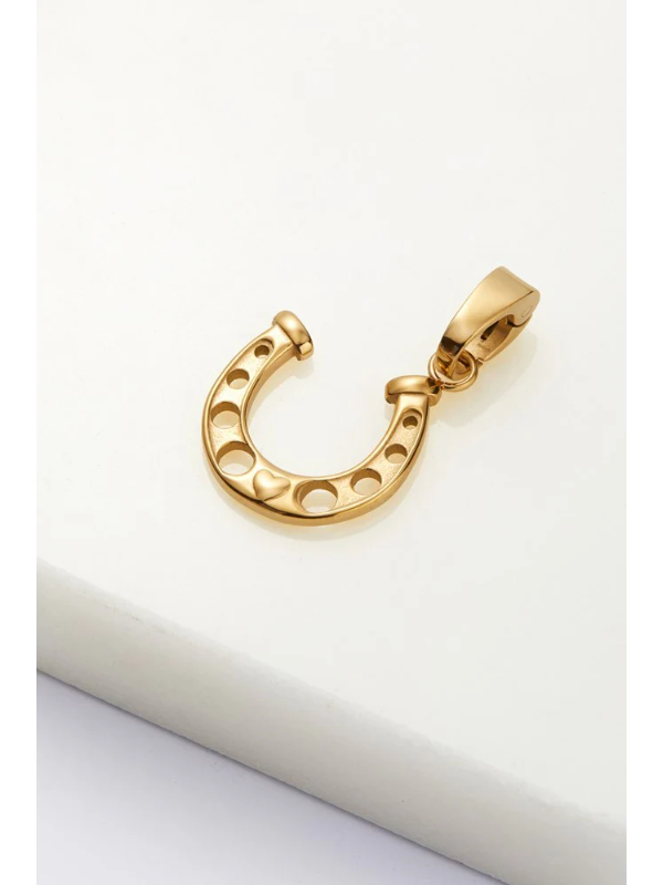 Zafino Horseshoe Charm Gold