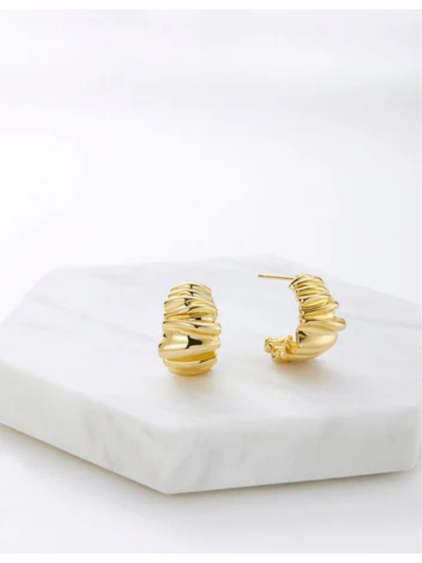 Zafino Lottie Earrings Gold