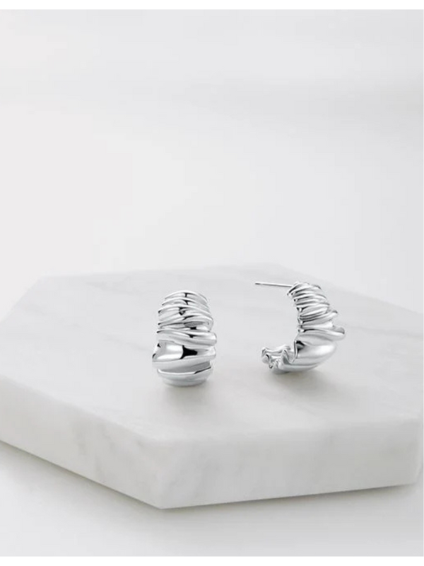 Zafino Lottie Earrings Silver