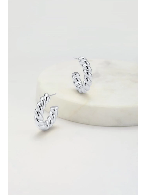 Zafino Nova Hoops Silver