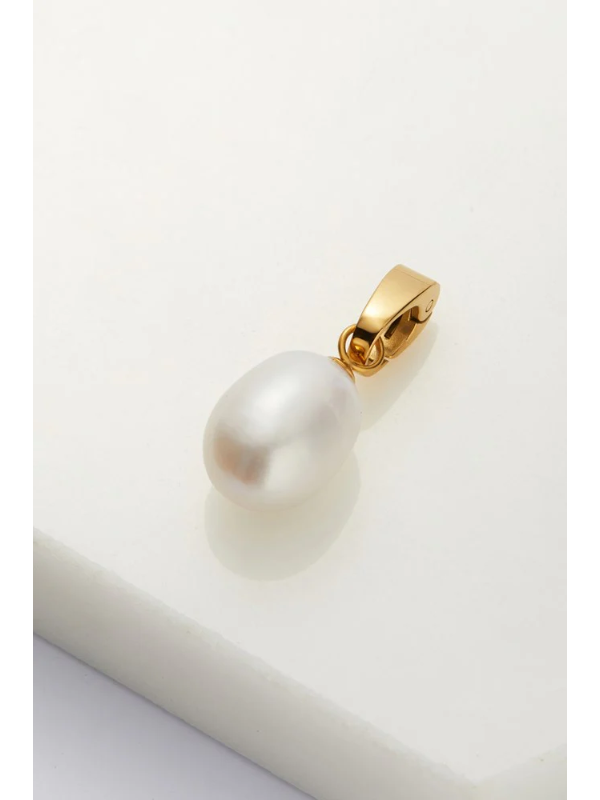 Zafino Pearl Charm Gold