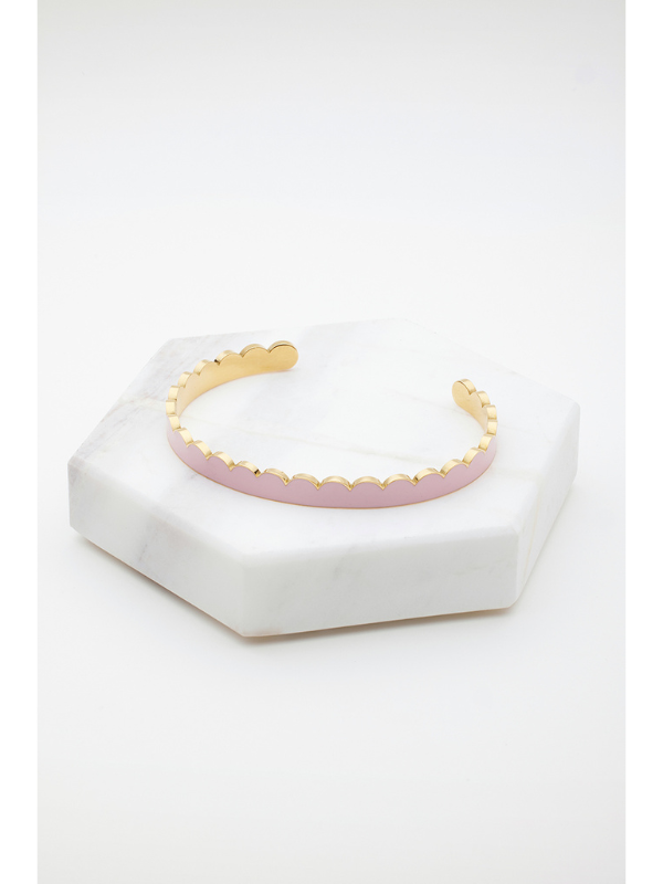 Zafino Sam Bracelet Pink & Gold