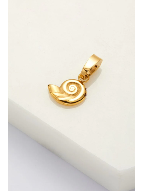 Zafino Shell Charm Gold