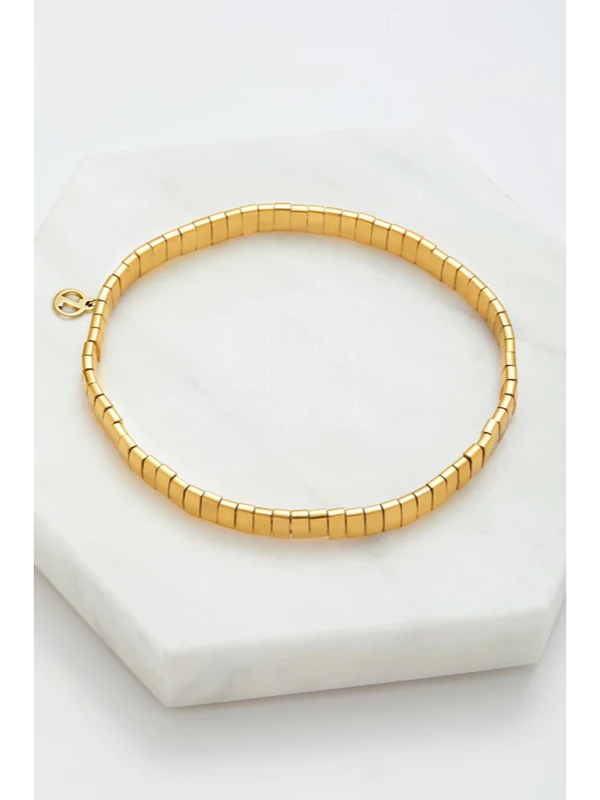 Zafino Tile Bracelet Gold