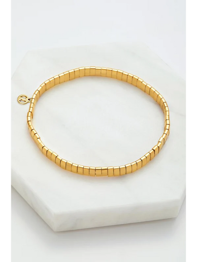 Zafino Tile Bracelet Gold