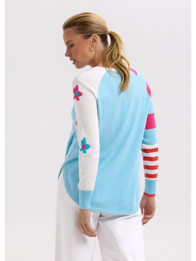 Zaket & Plover My Happy Jumper Aqua Back