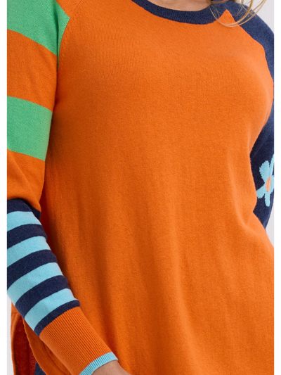 Zaket & Plover My Happy Jumper Cumquat Detail