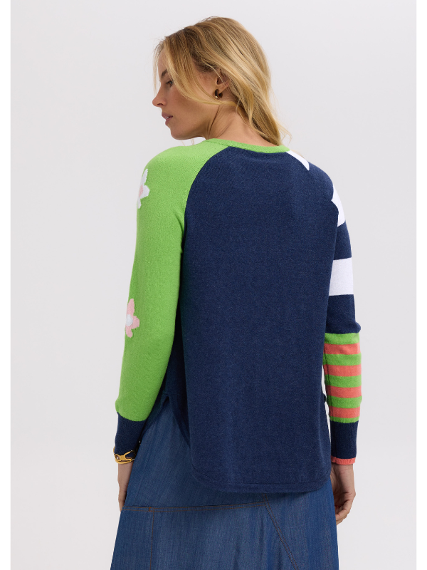 Zaket & Plover My Happy Jumper Demin Back