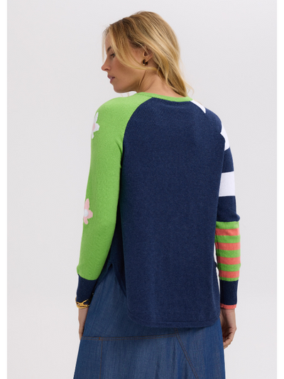 Zaket & Plover My Happy Jumper Demin Back