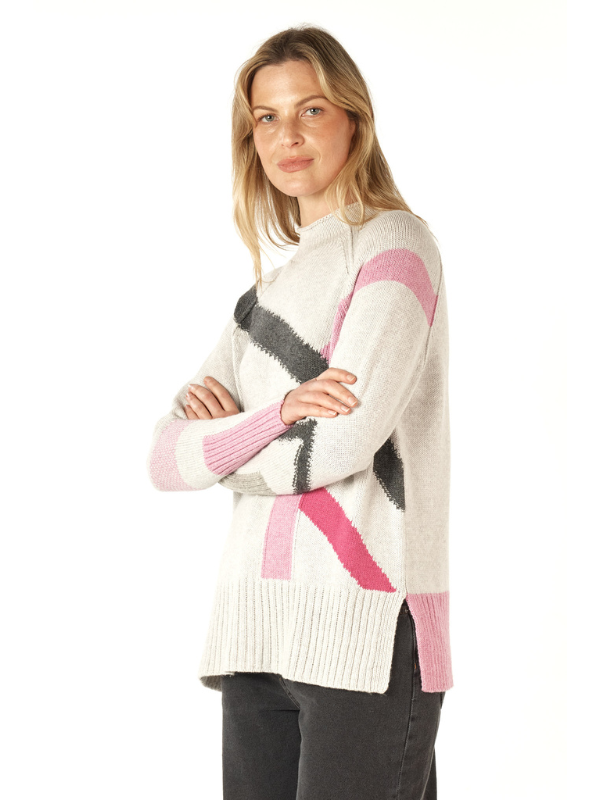 Zaket & Plover Road Map Jumper Mercury Side