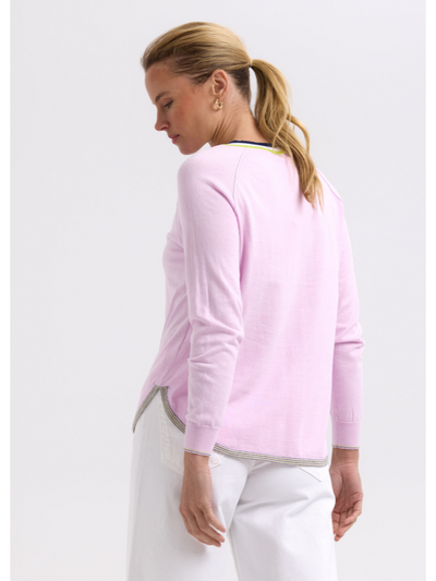 Zaket & Plover Rounded Bottom V Lilac Back