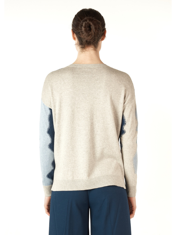 Zaket & Plover Valley Girl Jumper Marl Back