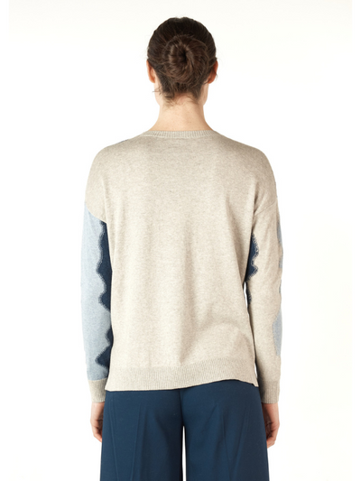 Zaket & Plover Valley Girl Jumper Marl Back