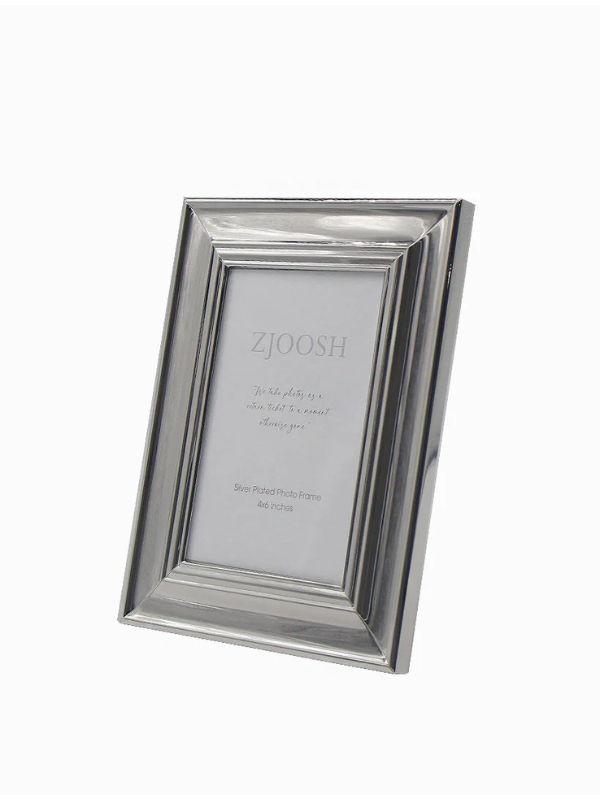 Zjoosh Bomley Photo Frame Silver Plated 4x6