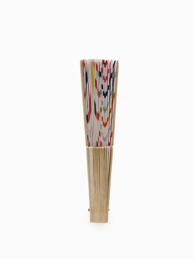 Zjoosh Hand Fan Coloured Stripes