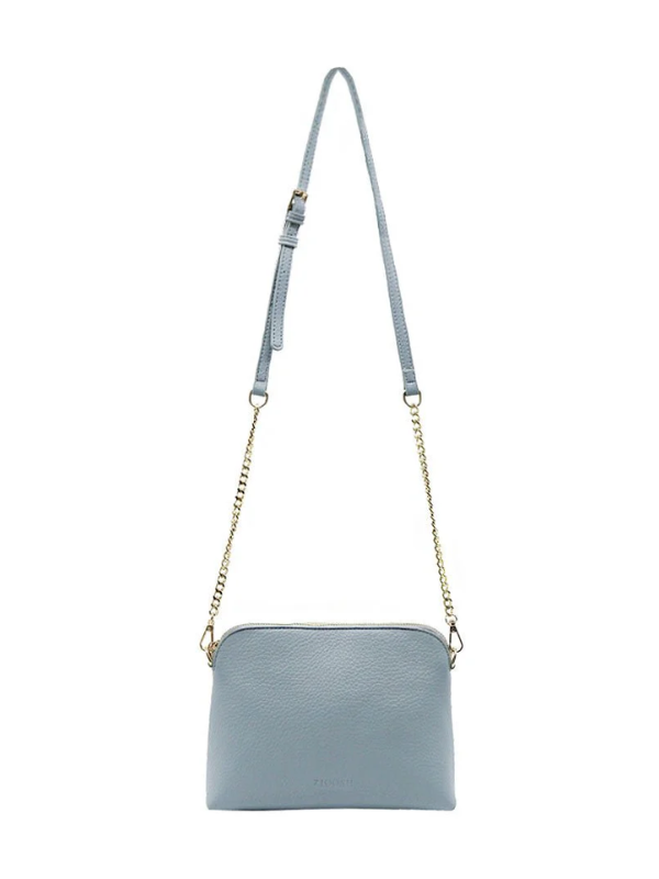 Zjoosh Hudson Cross Body Bag Dusty Blue (strap)