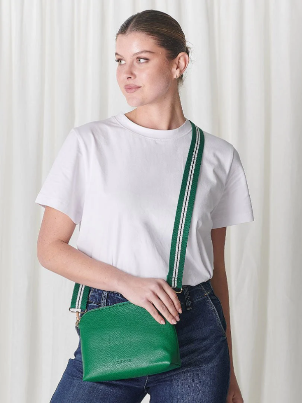 Zjoosh Hudson Cross Body Bag Green