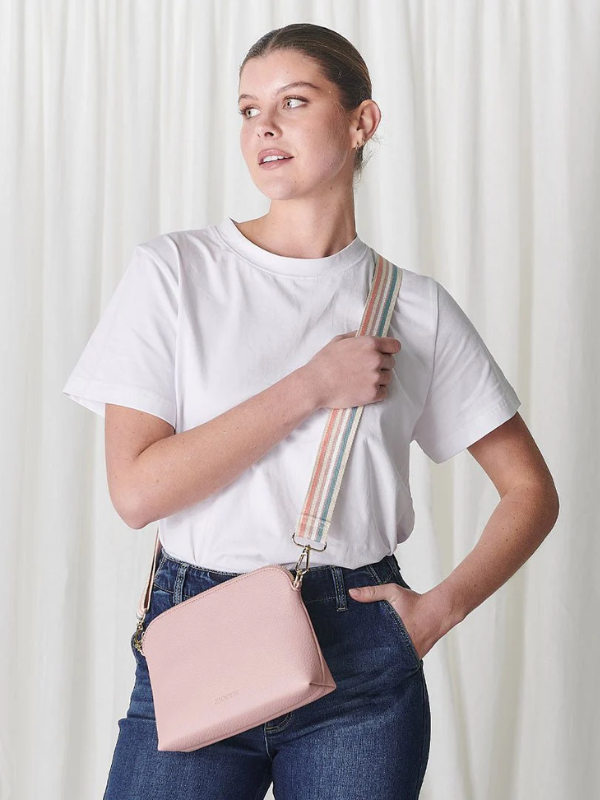 Zjoosh Hudson Cross Body Bag Pink