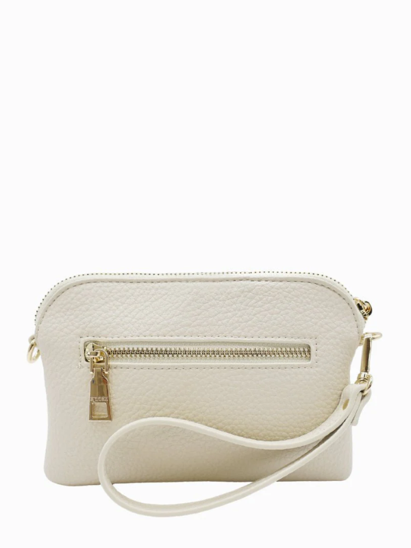 Zjoosh Missy Hugo Cross Body Bag Ecru